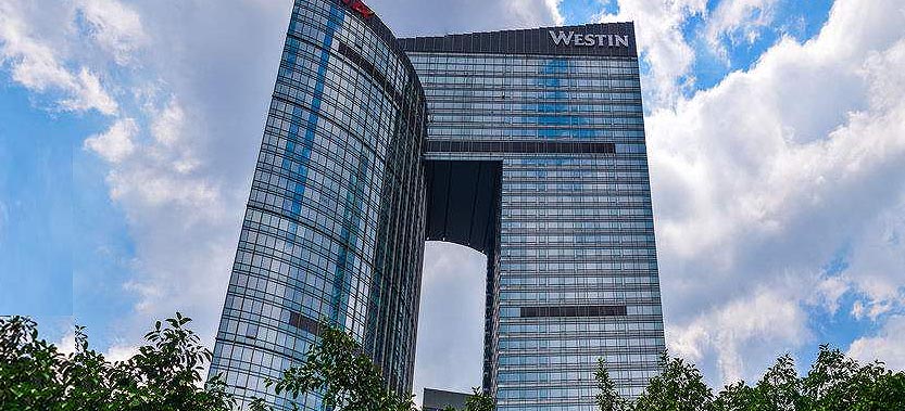the Westin Guangzhou 广州海航威斯汀酒店外观图